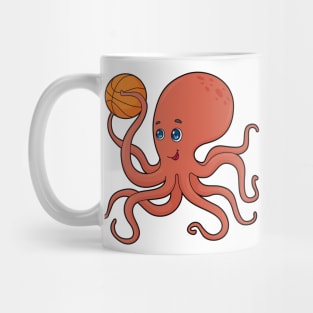 Octopus Basketball player Basketball Mug